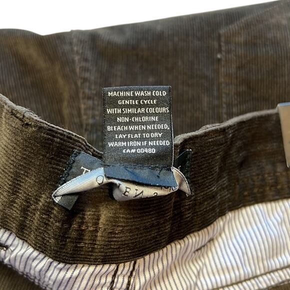 The Men's Store Men's Brown Corduroy Pants, Straight Leg, Size 34Wx32L - Picture 8 of 10